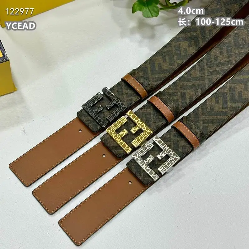 Fendi belt 40mmX100-125cm  8L86